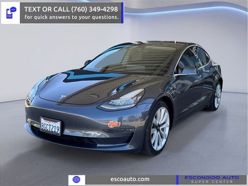 Used 2018 Tesla Model 3 Long Range AWD/4WD image 1