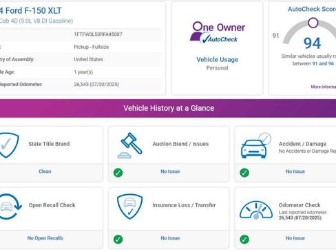 Used 2024 Ford F150 XLT w/ Equipment Group 303A High image 2