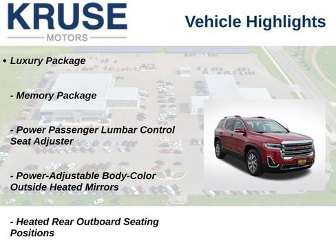 Used 2021 GMC Acadia SLT w/ Technology Package AWD/4WD image 14