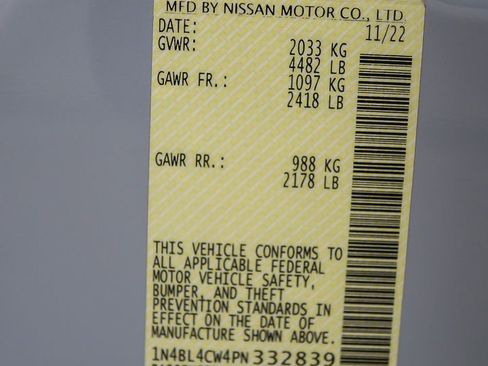 Used 2023 Nissan Altima 2.5 SR AWD/4WD image 25