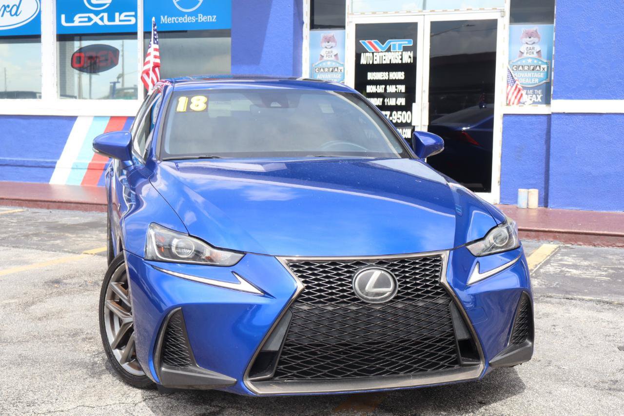 Used 2018 Lexus IS 300 F Sport w/ F Sport Package RWD image 2