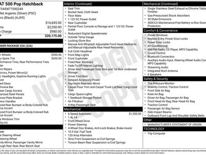 Used 2015 FIAT 500 Pop