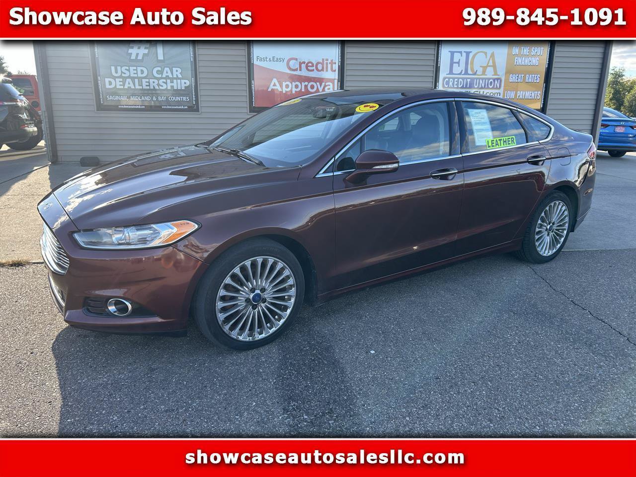 Used 2015 Ford Fusion Titanium FWD image 1