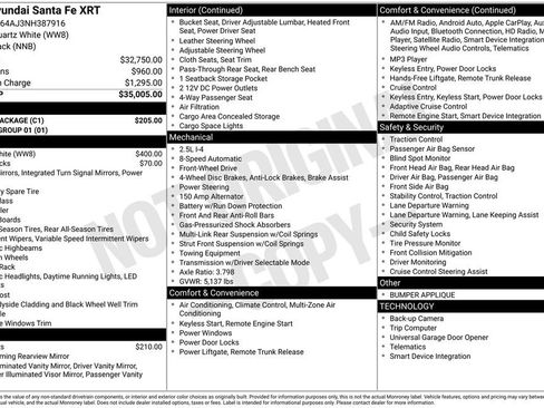 Certified 2022 Hyundai Santa Fe XRT w/ Cargo Package image 31