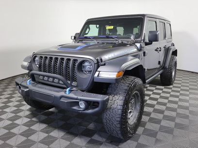 Used 2022 Jeep Wrangler Unlimited Rubicon 4xe w/ Steel Bumper Group