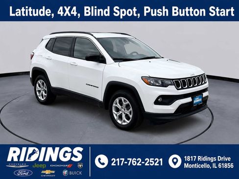 Used 2024 Jeep Compass Latitude AWD/4WD image 1