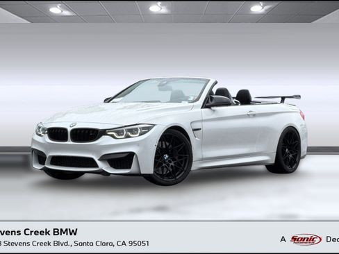 Used 2018 BMW M4 Convertible w/ Competition Package RWD image 1