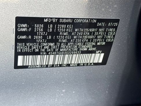 New 2025 Subaru Outback Wilderness image 24