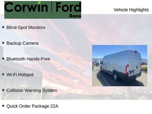Used 2023 RAM ProMaster 3500 FWD image 8