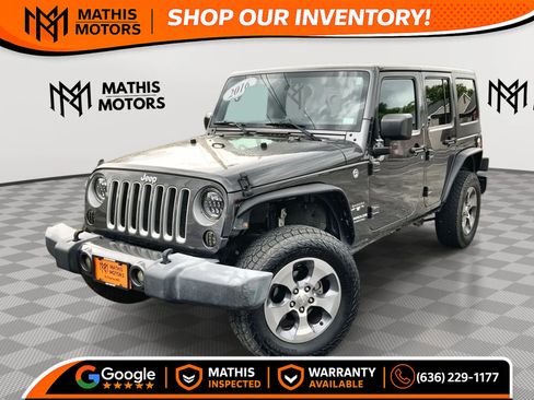 Used 2016 Jeep Wrangler Unlimited Sahara w/ Connectivity Group AWD/4WD image 1