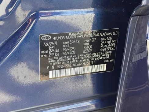 Used 2021 Hyundai Santa Fe Calligraphy AWD/4WD image 32
