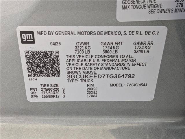 New 2026 Chevrolet Silverado 1500 RST w/ Convenience Package II AWD/4WD image 18