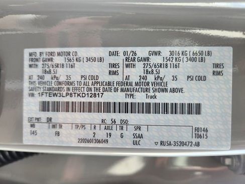 New 2026 Ford F150 XLT w/ XLT Black Appearance Package image 23