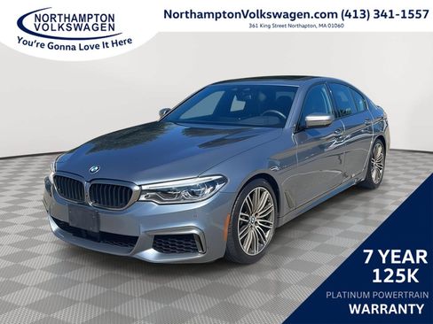 Used 2018 BMW M550i xDrive AWD/4WD image 1