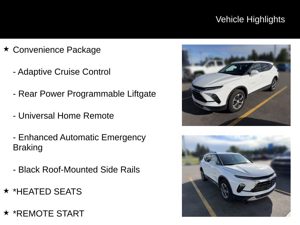 Used 2023 Chevrolet Blazer LT w/ Convenience Package AWD/4WD image 11