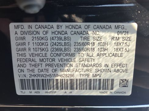 Used 2021 Honda CR-V EX image 38
