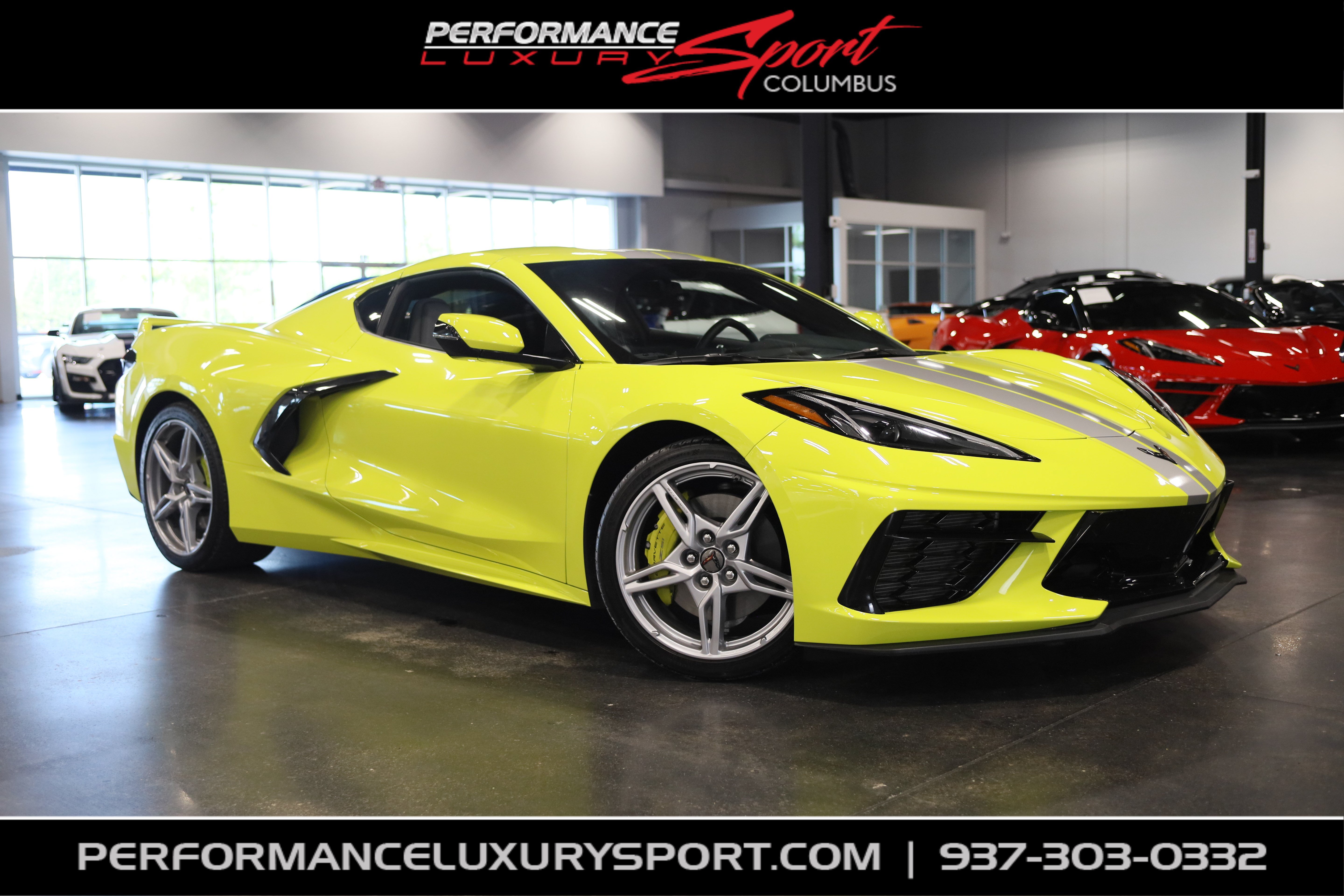 Used 2022 Chevrolet Corvette Stingray Coupe w/ Z51 Performance Package RWD image 1