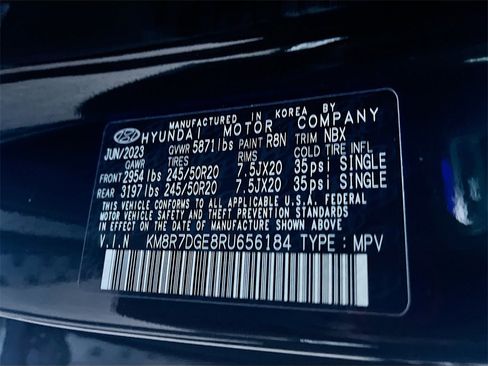 Used 2024 Hyundai Palisade Calligraphy image 34