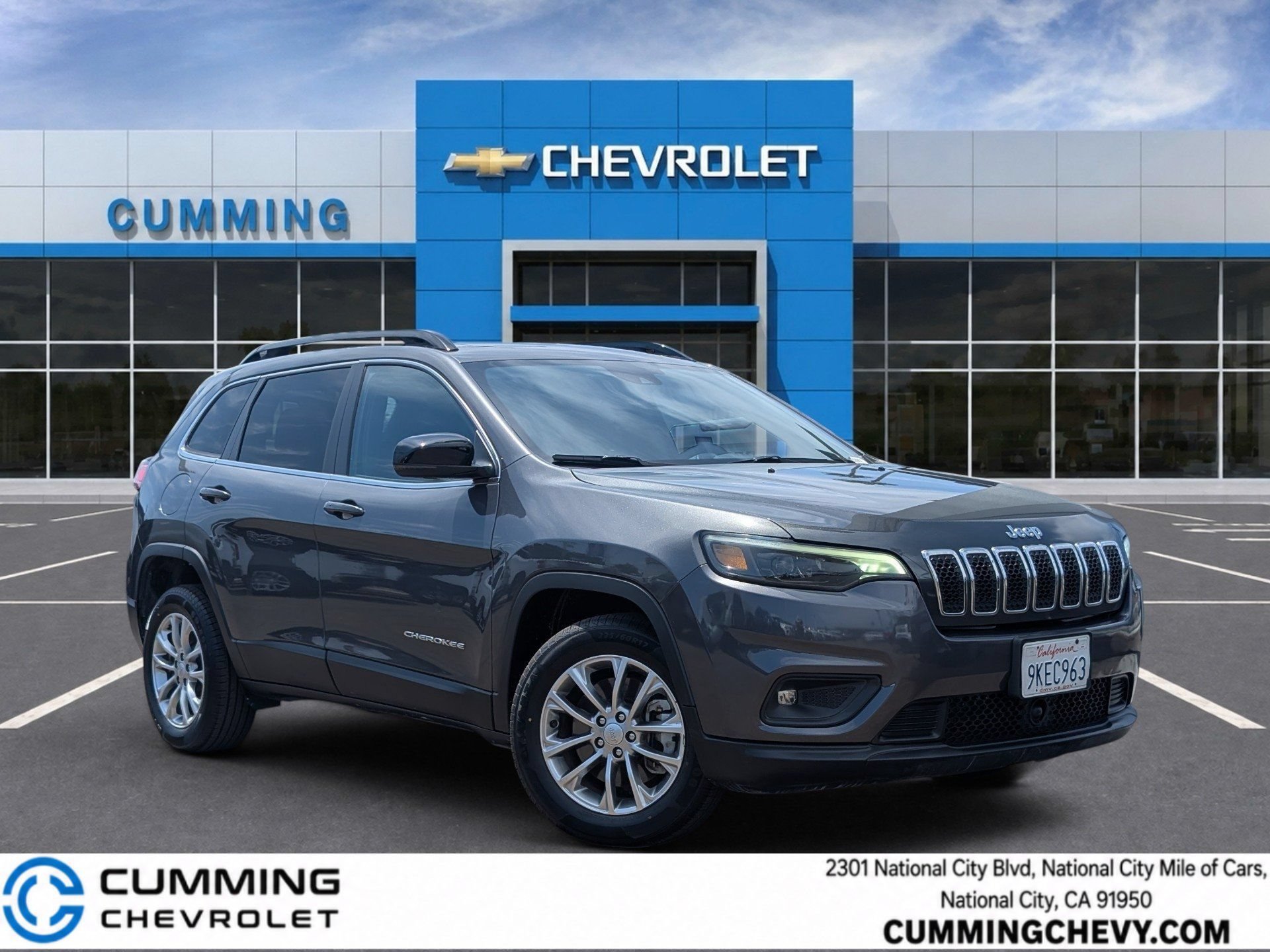Used 2022 Jeep Cherokee Latitude Lux w/ Sun & Sound Group FWD image 1