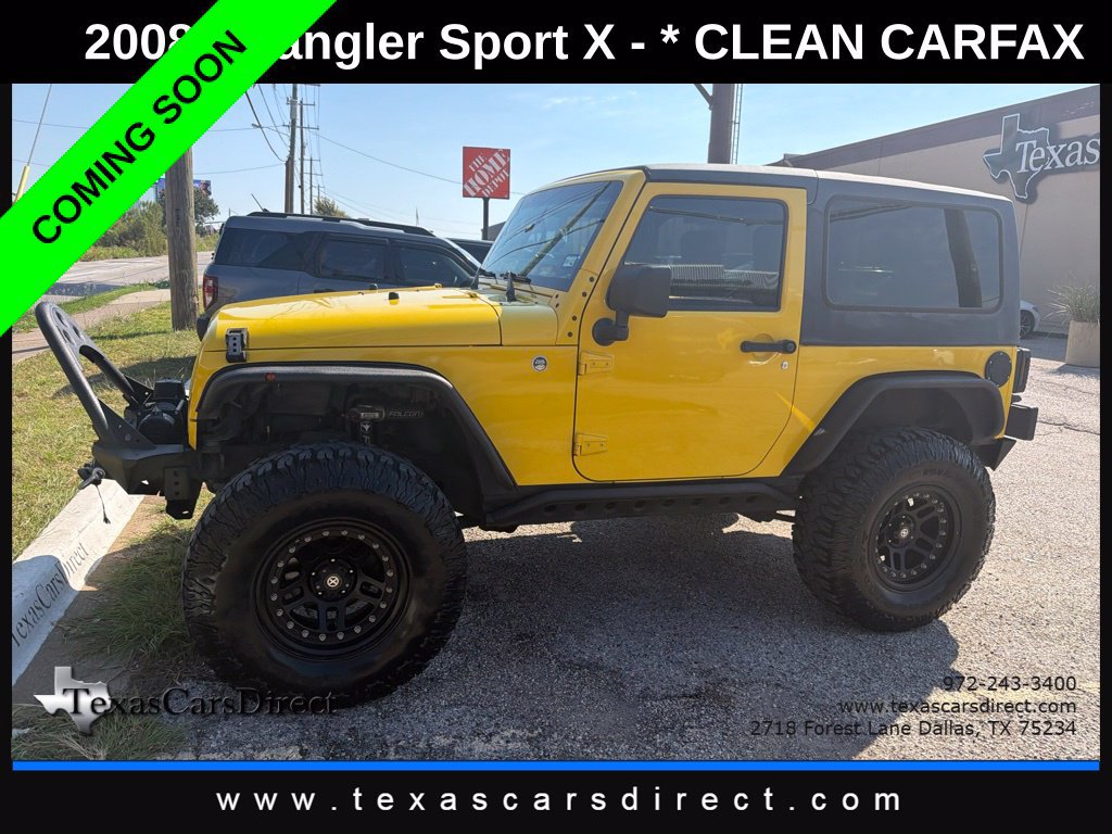 Used 2008 Jeep Wrangler X AWD/4WD image 1
