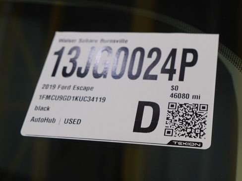 Used 2019 Ford Escape SE AWD/4WD image 30