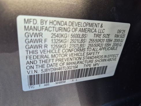 Certified 2026 Acura MDX w/ Technology Package FWD image 22
