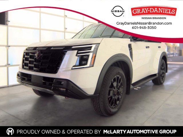 Certified 2026 Nissan Armada PRO-4X w/ Captain's Chari Seat Package AWD/4WD 360° Tour