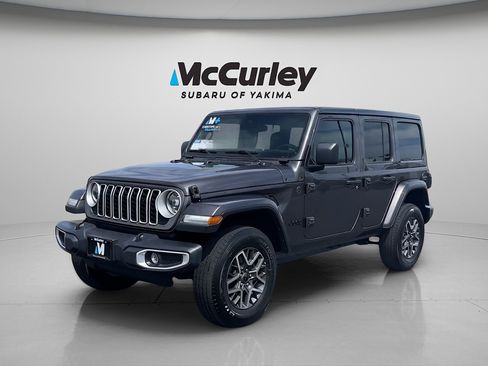 Used 2025 Jeep Wrangler Unlimited Sahara AWD/4WD image 1