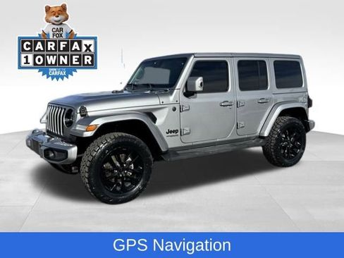 Certified 2021 Jeep Wrangler Unlimited Sahara image 1