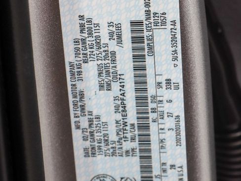 Used 2023 Ford F150 Lariat w/ Equipment Group 502A High image 33