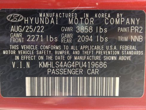 Used 2023 Hyundai Elantra SEL w/ Convenience Package FWD image 33