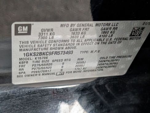 Used 2015 GMC Yukon SLT w/ Open Road Package image 21