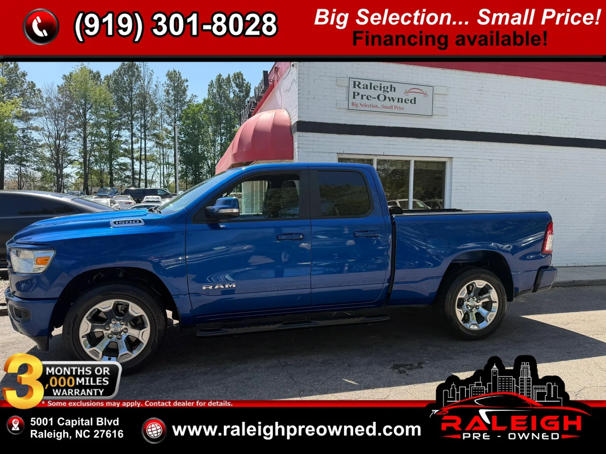 Used 2019 RAM 1500 Big Horn AWD/4WD image 1