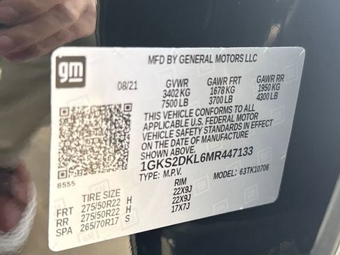 Certified 2021 GMC Yukon Denali AWD/4WD image 46