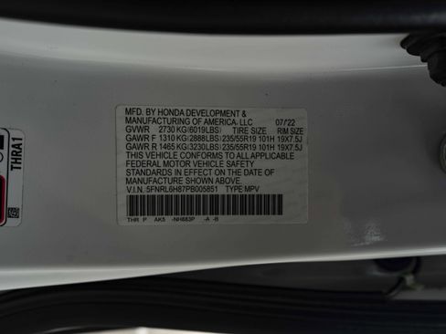 Used 2023 Honda Odyssey Touring image 53