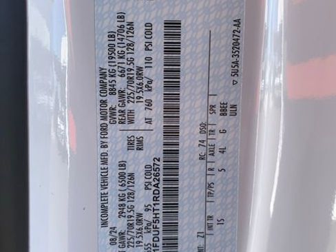 New 2024 Ford F550 4x4 Regular Cab Super Duty image 18