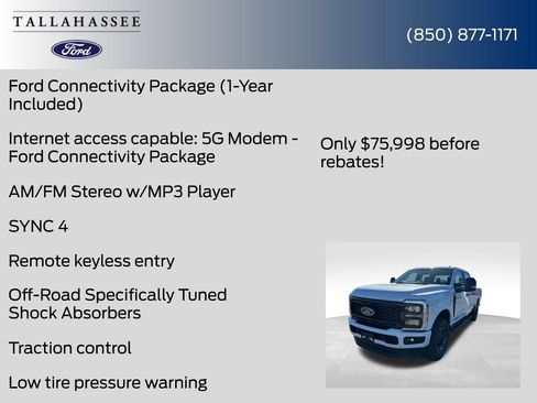 New 2026 Ford F350 XL w/ STX Appearance Package image 34