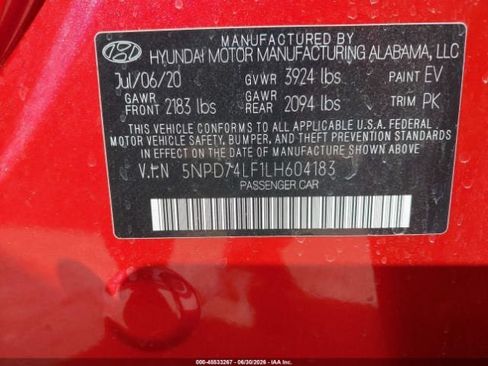 Used 2020 Hyundai Elantra SE FWD image 9