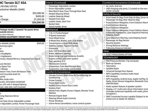 Used 2022 GMC Terrain SLT FWD image 19