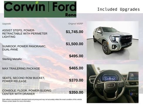 Used 2023 GMC Yukon XL AT4 w/ Max Trailering Package image 3