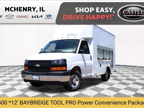Used 2024 Chevrolet Express 3500 w/ Power Convenience Package RWD image 1