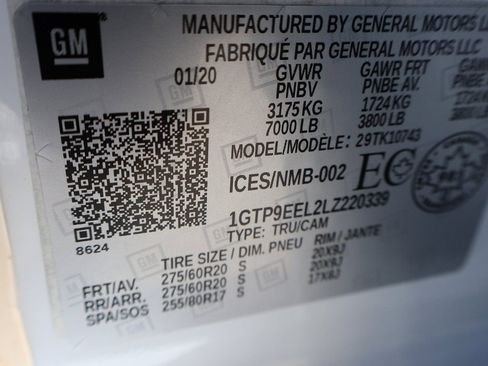 Used 2020 GMC Sierra 1500 AT4 image 40