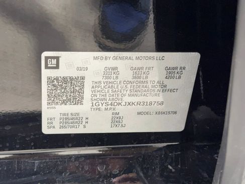 Used 2019 Cadillac Escalade Platinum image 44