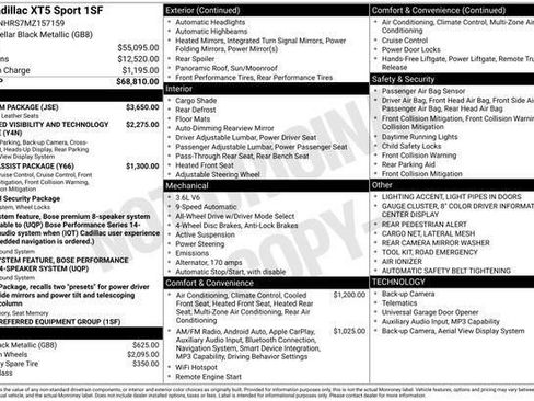 Used 2021 Cadillac XT5 Sportv w/ Platinum Package image 5