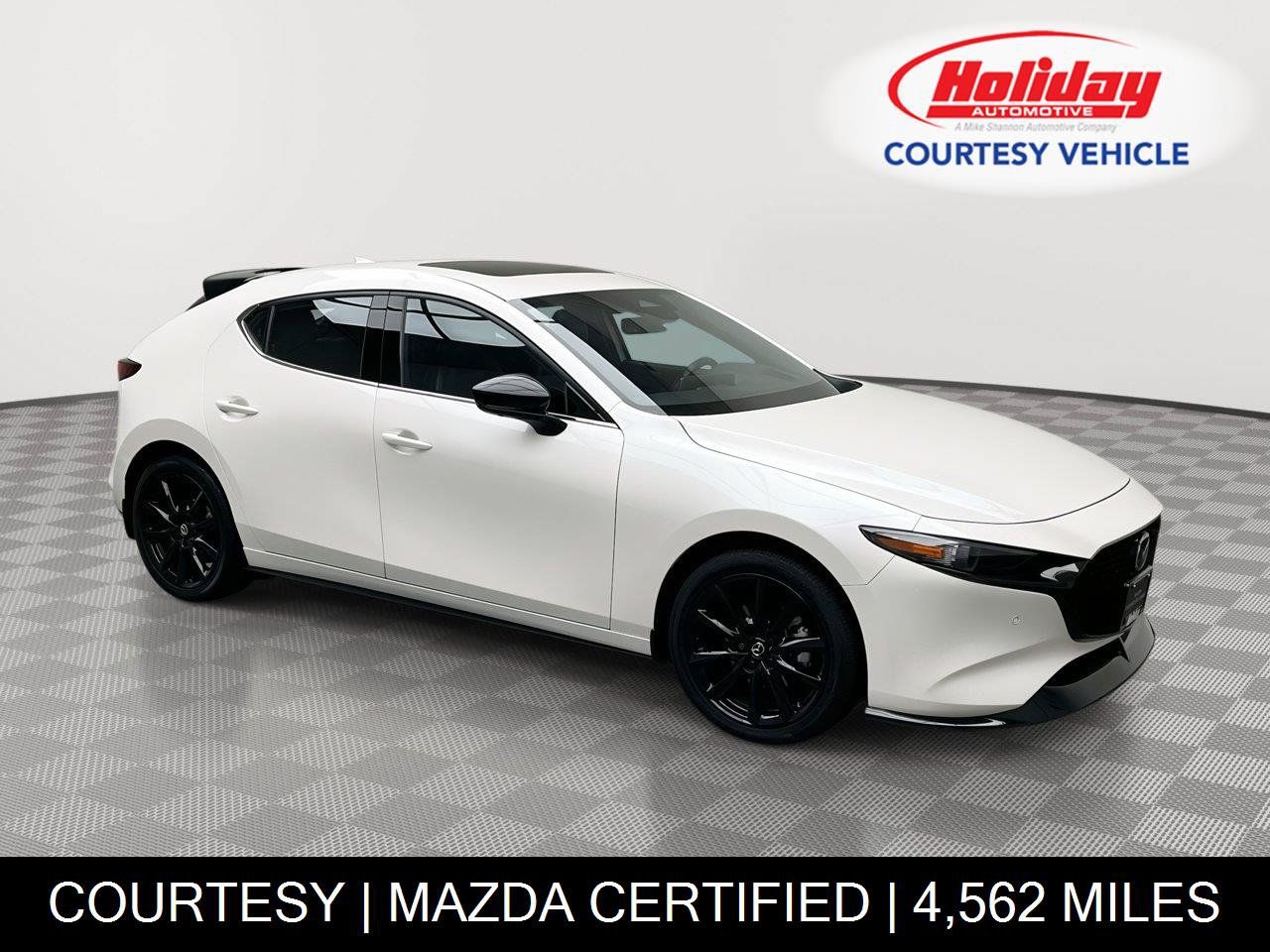 Certified 2025 MAZDA MAZDA3 Hatchback w/Premium Plus Pkg AWD/4WD image 1