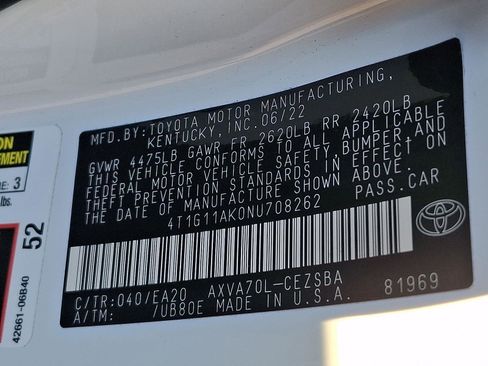 Used 2022 Toyota Camry SE image 26