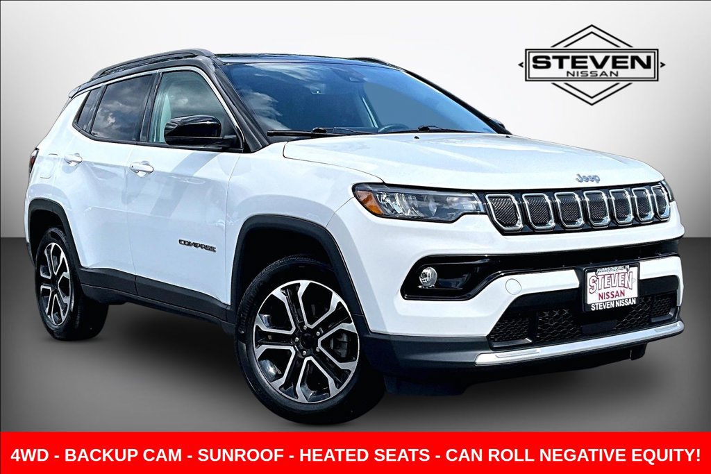 Used 2022 Jeep Compass Limited w/ Sun and Sound Group AWD/4WD image 1