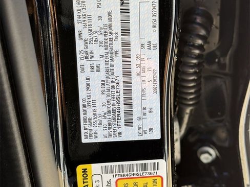 New 2025 Ford Ranger XLT w/ Equipment Group 301A High image 43