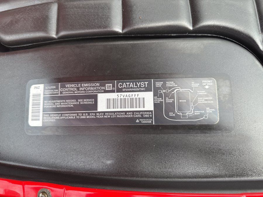 Used 2000 Chevrolet Corvette Coupe w/ Performance Handling Pkg RWD image 49