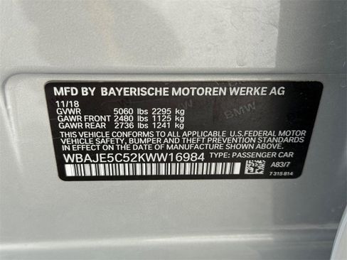 Used 2019 BMW 540i 540i image 24
